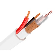 КВК-В 2х0,5 мм2 (indoor) кабель Optimus (белый)
